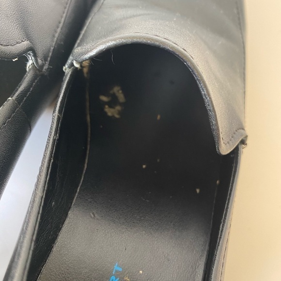 Rockport black leather block heel square toe shoe women’s 6.5 - Picture 9 of 14